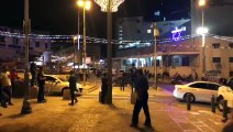 #صور | جانب من المواجهات التي اندلعت في منطقة باب الساهرة وسط القدس المحتلة .
