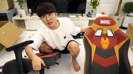 마블의자 샀는디.. 저 잘수있을까요?ㅋㅋㅋㅋㅋ 꿀잼 [ 꾹TV ]