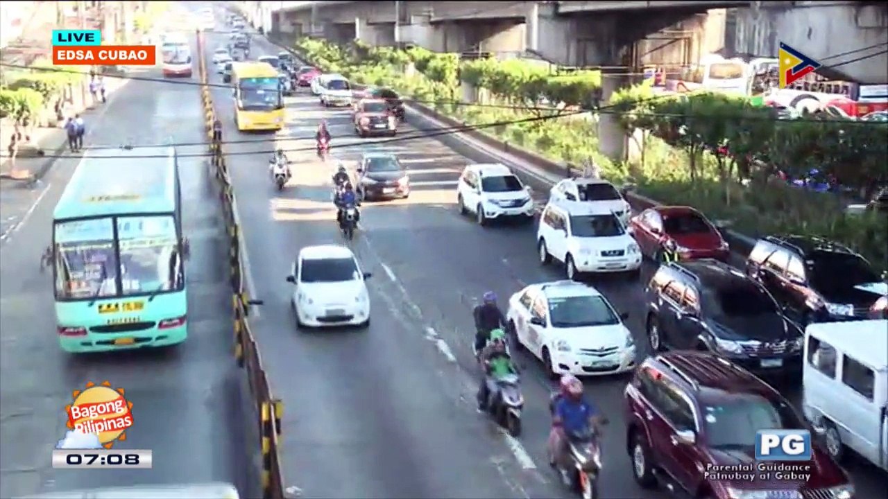 TRAFFIC UPDATE: EDSA Cubao