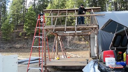 AMAZING $300 OFF GRID CABIN for Winter