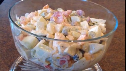 Creamy Fruit Chat Recipe - Ramadan Special Recipe by Robina irfan ( Music by