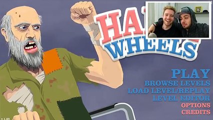 ESSE JOGO É DIFÍCIL! | Happy Wheels (ft. T3ddy)