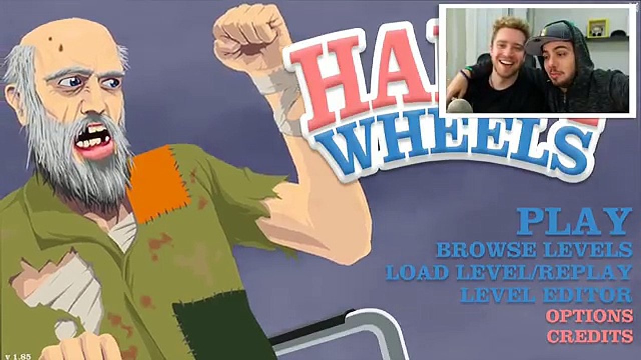 ESSE JOGO É DIFÍCIL! | Happy Wheels (ft. T3ddy)
