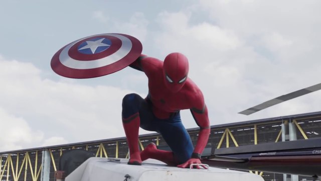 Spiderman - All Fight & Swinging Scenes - Airport Battle - Captain America - Civil War HD - top movie clip