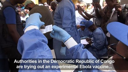 Ebola death toll hits 26 in DR Congo as vaccinations start