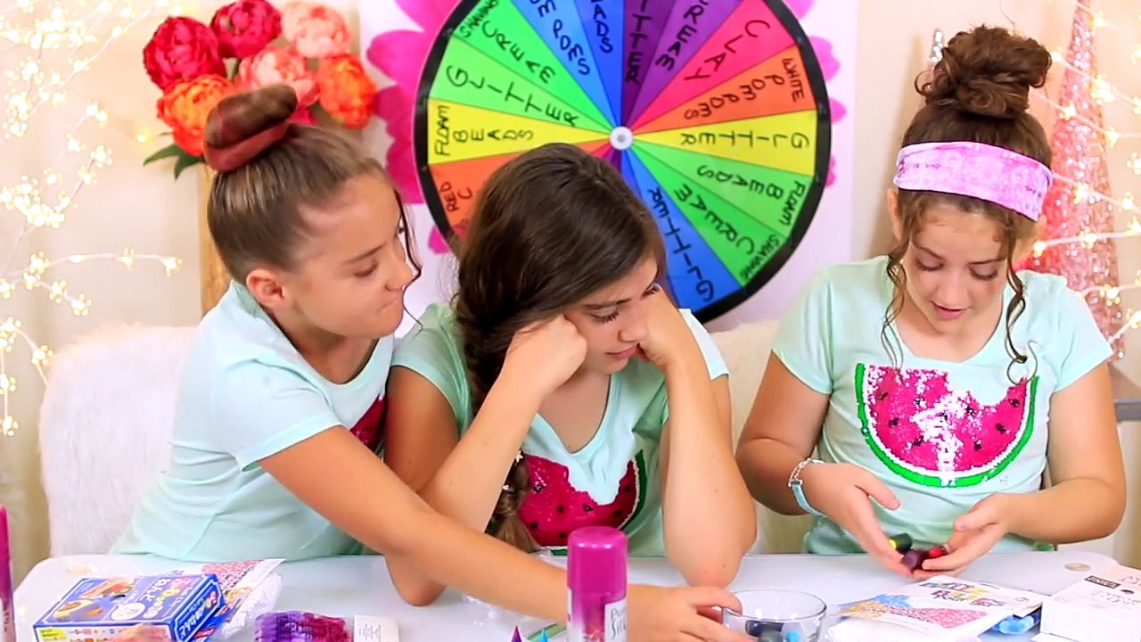 MYSTERY WHEEL OF SLIME CHALLENGE PART 2!!  SLIME SMOOTHIE EDITION!!