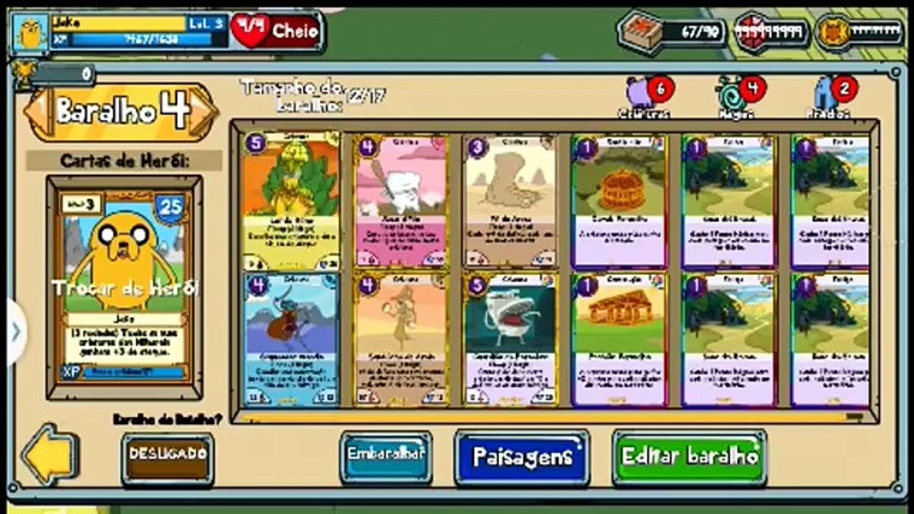 Guerra de Cartas Hora de Aventura, Instalação com e sem MOD de Dinheiro Infinito