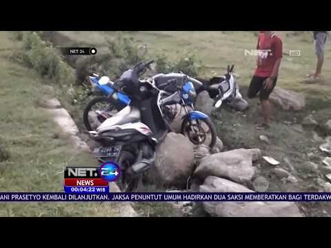 Ratusan Pemuda Kocar-kacir Saat Polisi Bubarkan Aksi Balap Liar - NET24