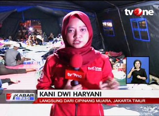 Ratusan Kepala Keluarga Korban Kebakaran Mengungsi di Tenda