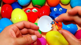 Surprise eggs - Play Doh videos playdough videos for children cars 2 toy story and more