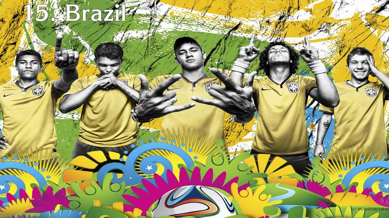 Official song of the FIFA World Cup in Russia in 2018 and 32 teams participation