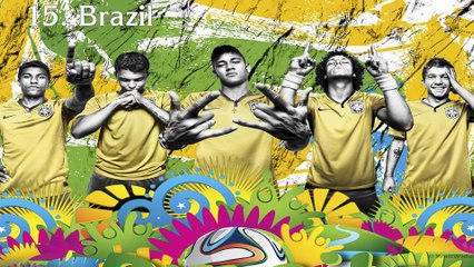 Official song of the FIFA World Cup in Russia in 2018 and 32 teams participation
