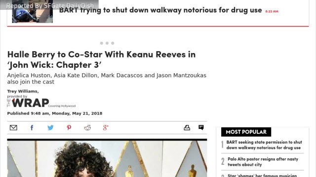 Halle Berry And Keanu Reeves to Co-Star in ‘John Wick: Chapter 3’