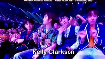 BTS Reacting to Famous Singers at Billboard 2018