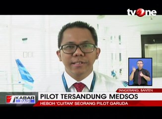 Lagi, Pilot Garuda Tersandung Medsos