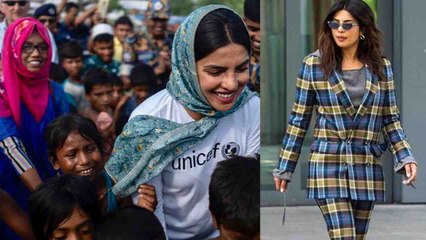 Priyanka Chopra visits Bangladesh to provide help People in Rohingya Refugee Camps । FilmiBeat