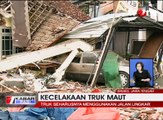 Rekaman CCTV Kecelakaan Truk Maut Bumiayu Brebes