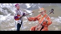 Dombra and Morin khuur.Kazakh and Mongolian musical instrument’s duet.Murat Abay with Kazakh traditional musical instrument called dombra and M.Ganbold with M