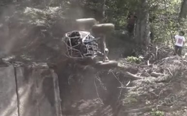 VÍDEO: Demasiado optimista con el gas... Luego pasa lo que pasa
