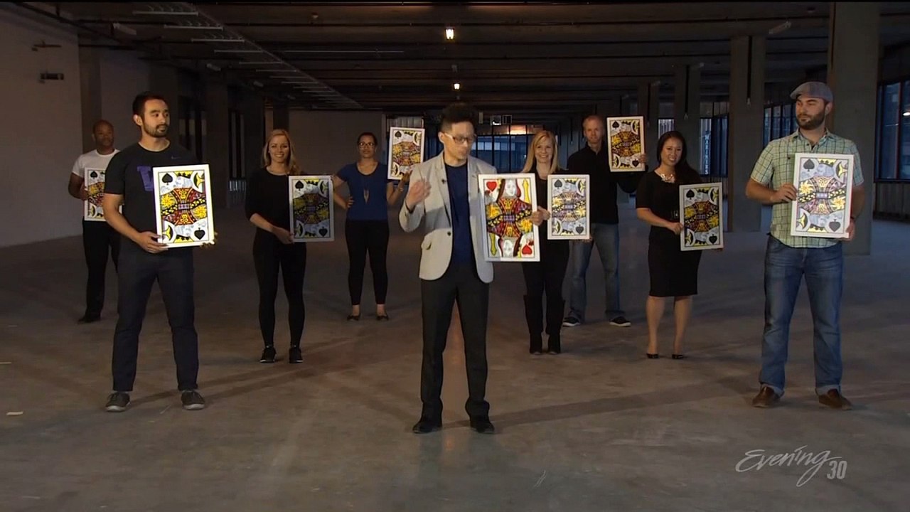 Giant Three Card Monte | Seattle Magician Nash Fung