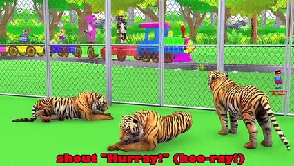 Learn Wild Animals Names & Sounds For Kids Children