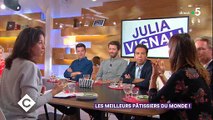Julia Vignali revient sur ses propos de 2014 où elle assurait ne jamais vouloir animer une émission... de pâtisserie ! Regardez