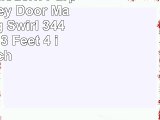Contempo Modern PurpleBlack  Grey Door Mat Area Rug Swirl 344 2 Feet X 3 Feet 4 inch