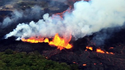 Kilauea Yanardağı lav püskürtmeye devam ediyor - HONOLULU