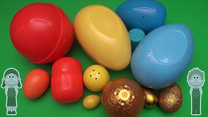 Learn Sizes with Surprise Eggs! Which Surprise Egg is Bigger Challenge! Toys for Kids!