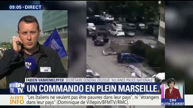 Policiers mis en joue à Marseille: Ça se passe tous les jours comme ça, et partout ailleurs (syndicat Alliance)