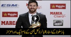 Messi wins European Golden Shoe