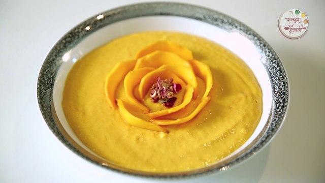 मँगो रबडी - Mango Rabdi Recipe in Marathi - How To Make Rabdi At Home - Mango Recipe - Smita Deo