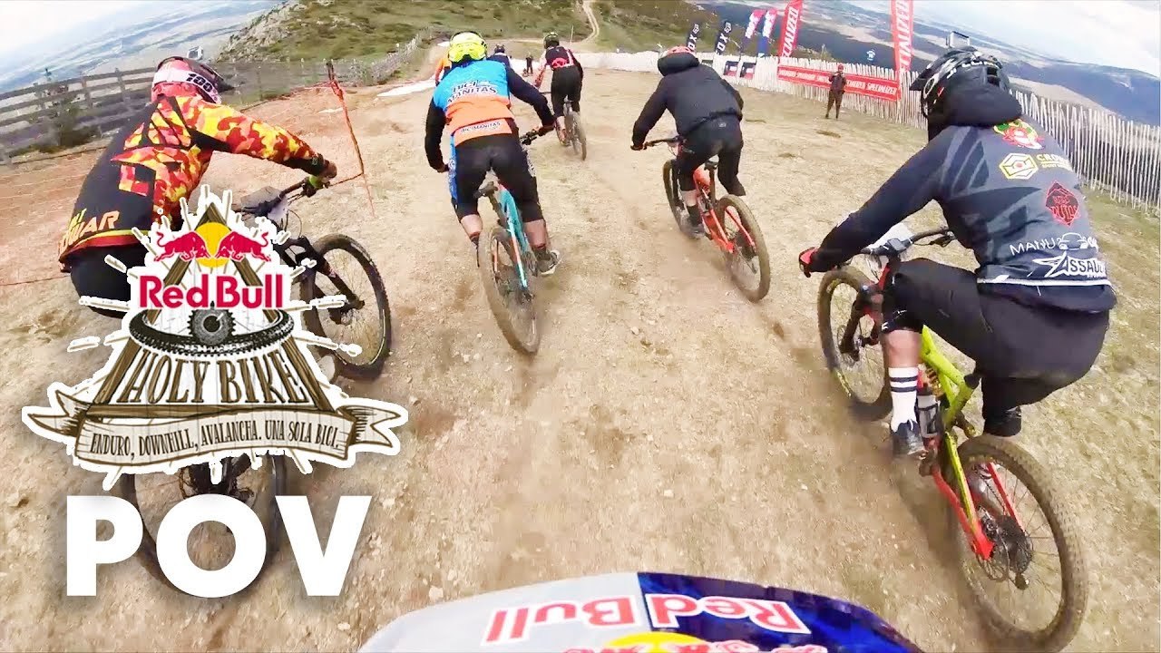 RED BULL HOLY BIKE: Avalanche Downhill MTB w/ Sergio Layos
