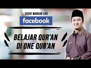 FB - Yusuf Mansur - Belajar Quran di OneQuran