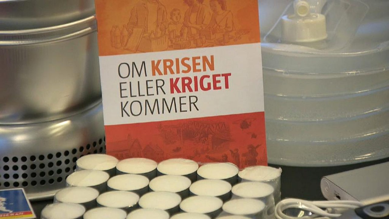 Schweden verteilt Broschüren für den Ernstfall