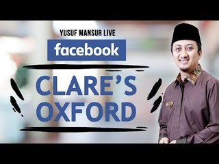 FB - Yusuf Mansur - Clare's Oxford