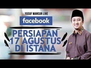FB - Yusuf Mansur - Persiapan tampil di Istana 17 Agustus