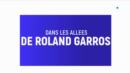 Dans les allées de Roland-Garros