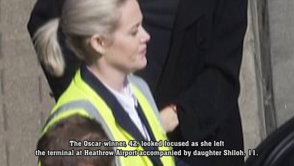 Jetting in for the Royal Wedding? Angelina Jolie seen arriving into London with her children two days before big day