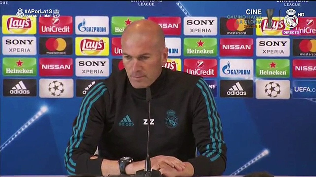Zidane: "Ni el Liverpool ni nadie nos puede decir que no tenemos hambre"