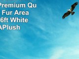 UltraPlush Faux Sheepskin Rug  Premium Quality Faux Fur Area Rug 2ft x 6ft  White
