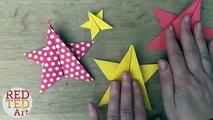 Origami Star DIY - 5 Pointed Origami Paper Star DIY - Paper Crafts
