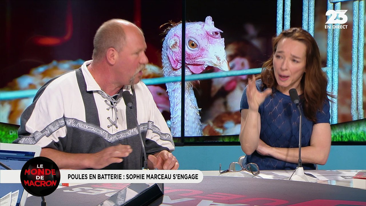 Le monde de Macron : Poules en batterie, Sophie Marceau s'engage - 22/05