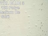 5X7 Area Rug Carpet SEASIDE ROYAL BLUE 30 oz  Thick 100 Polyester fiber Medium