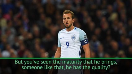 Kane has the quality to be England captain - Pochettino