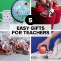 Happy Teacher Appreciation Day! Celebrate the educators in your life with these DIY gifts 