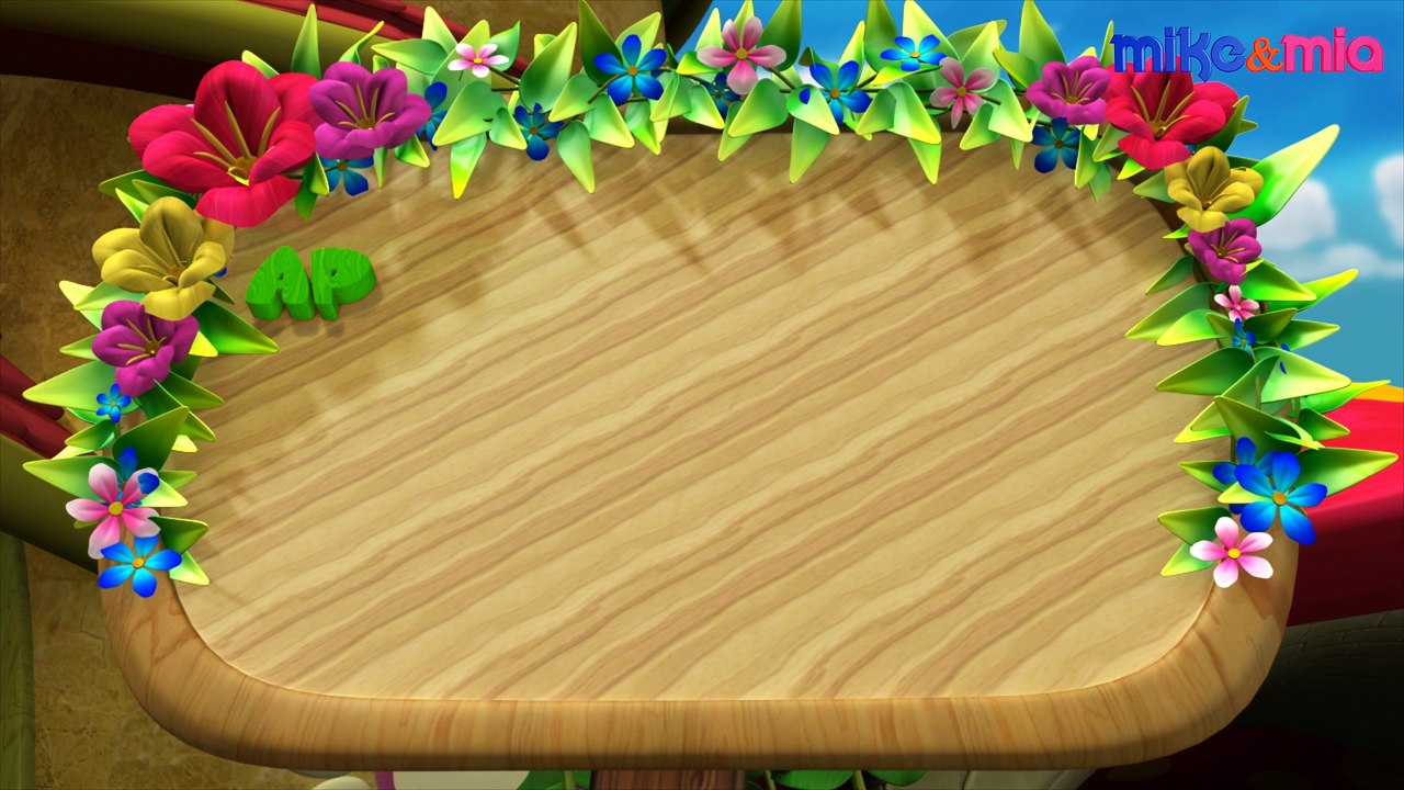 Apples and Bananas | Nursery Rhyme with Lyrics | Kids Songs and Baby Songs by Mike and Mia