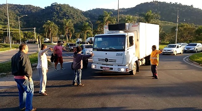 Protesto de caminhoneiros no Espírito Santo