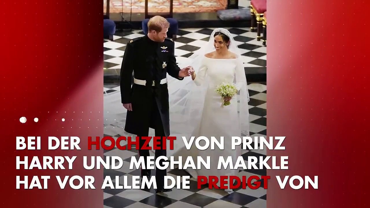 Ein Bischof aus den USA war der heimliche Star auf der Hochzeit von Harry und Meghan – er brachte sogar die Queen aus dem Konzept.