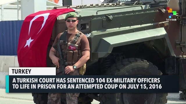 Turkish Coup Plotters Get Lifetime Prison Sentences